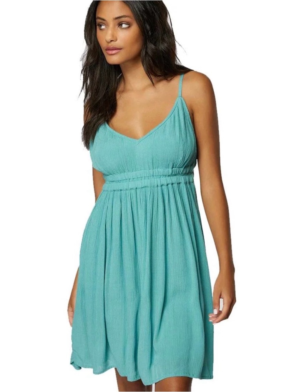 O'Neill Kenzie V-Neck Spaghetti Strap Mini Dress